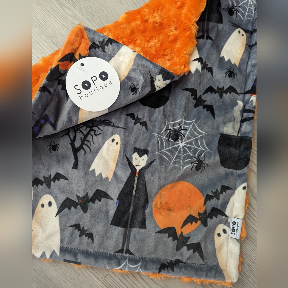 Halloween Baby Lovey 16 x 16